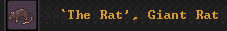 'The Rat', Giant Rat